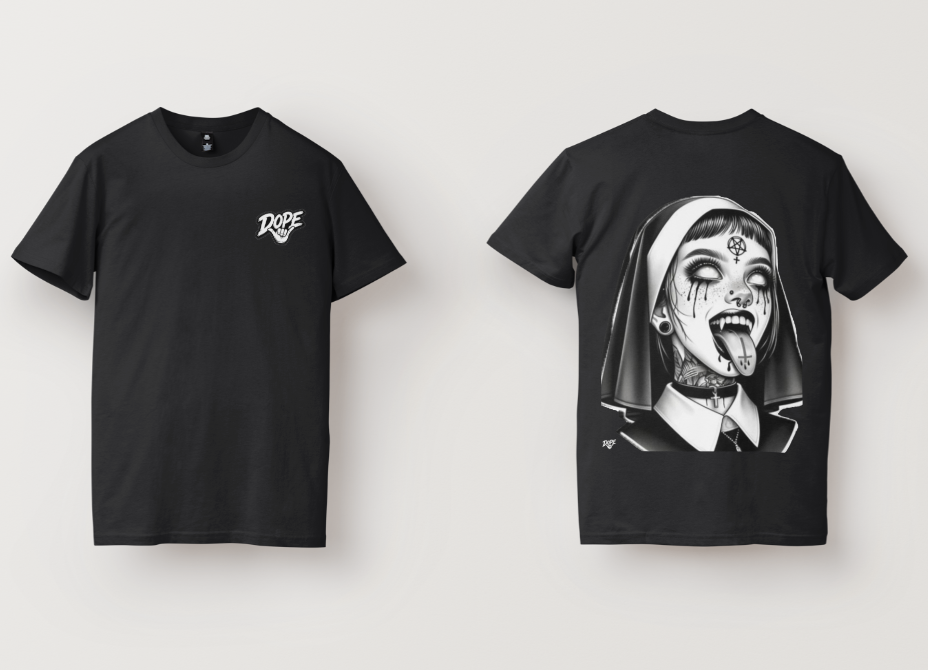 DOPE Goth Nun Tee