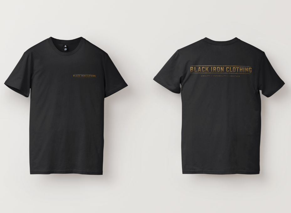 Black Iron Heritage Bold Tee