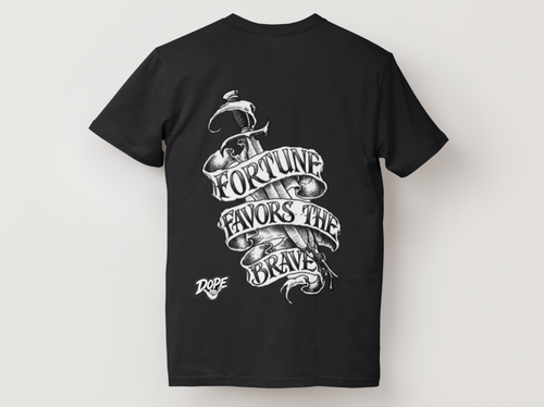 DOPE Fortune Favors The Brave Tee
