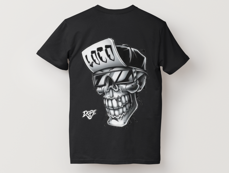 DOPE Loco Skull Tee