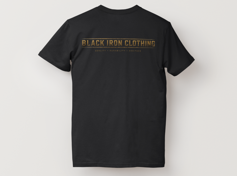 Black Iron Heritage Bold Tee